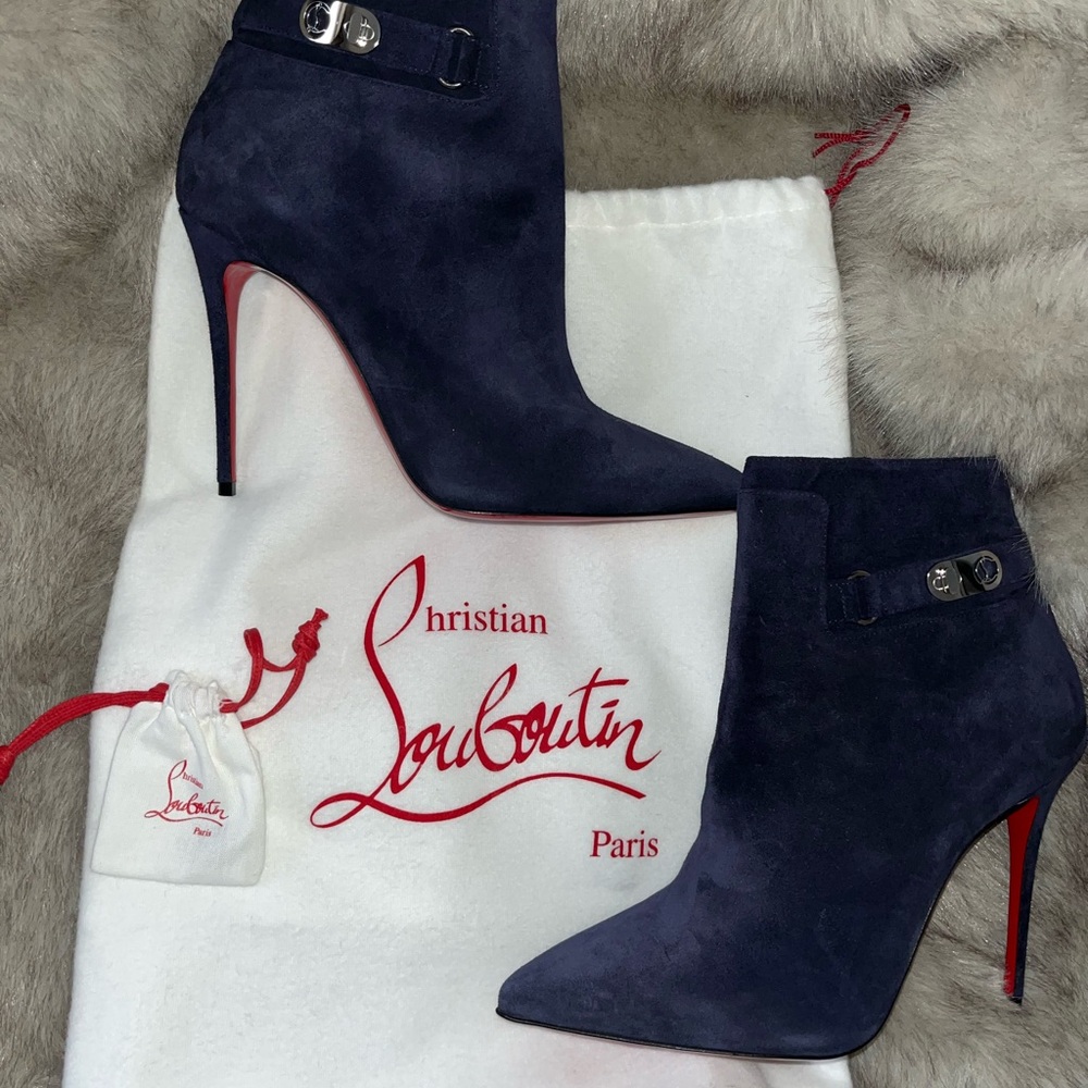 Louboutin So Kate Suede Booties